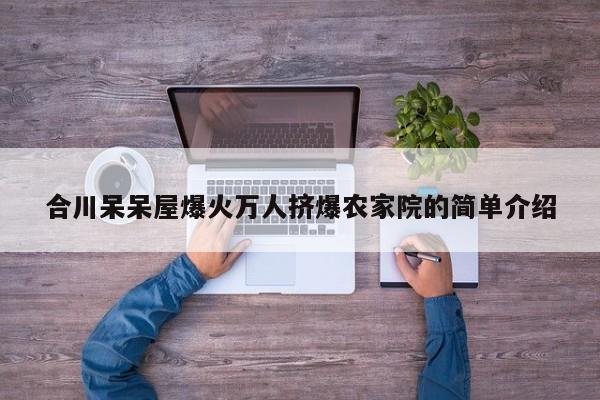 合川呆呆屋爆火万人挤爆农家院的简单介绍